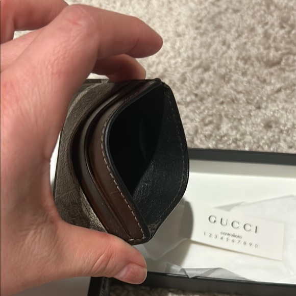 Gucci Brown card wallet - Picture 3 of 4
